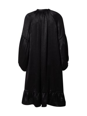 Μίντι φόρεμα Object Petite μαύρο