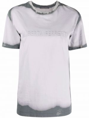 Camiseta Alberta Ferretti gris