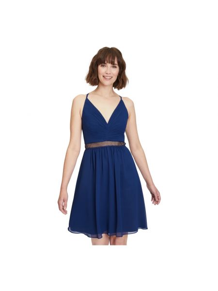 Sukienka mini elegancka Vera Mont niebieska