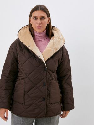 Утепленная куртка Notte Bianca коричневая