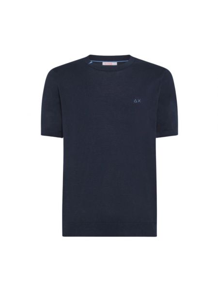 Strick t-shirt Sun68 blau