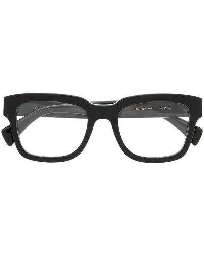 Lunettes de vue à imprimé Gucci Eyewear noir
