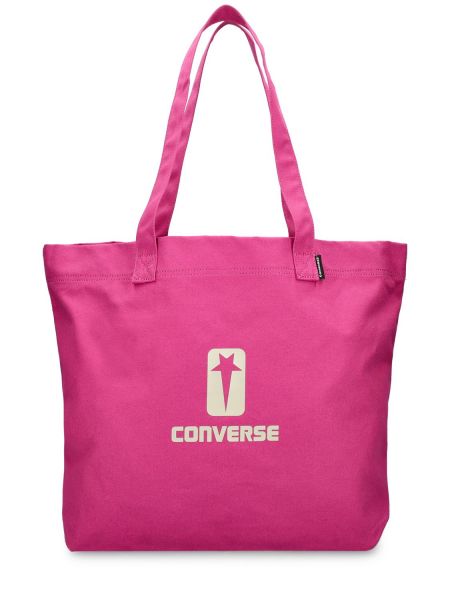 Bolso shopper Drkshdw X Converse rosa
