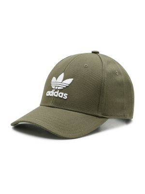 Cappello con visiera Adidas verde