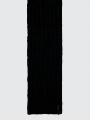 Gyapjú sál Calvin Klein fekete