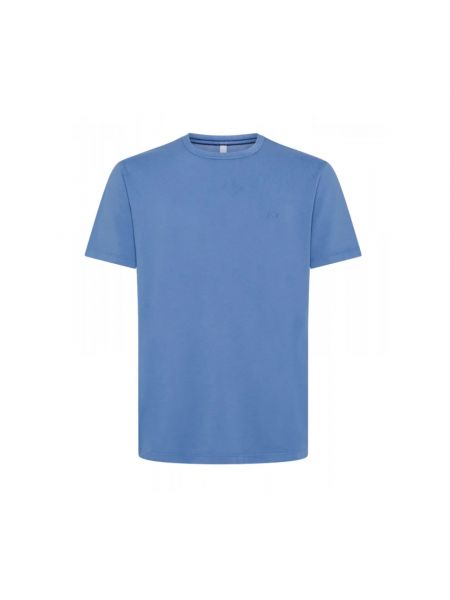Hemd mit rundem ausschnitt Sun68 blau
