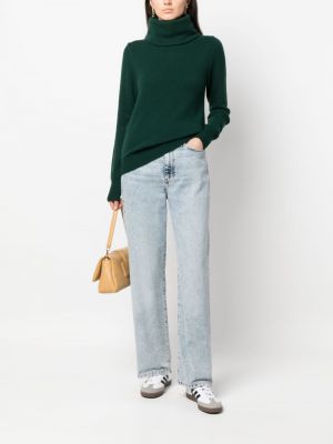 Strick kaschmir pullover mit rundem ausschnitt Polo Ralph Lauren grün