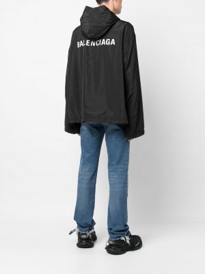 Windjacke mit kapuze mit print Balenciaga