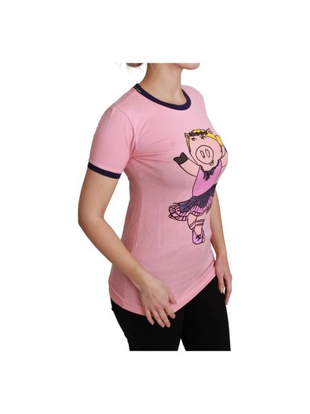 Koszulka Dolce And Gabbana różowa