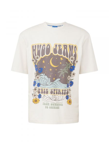 Vlnené priliehavé tričko Hugo