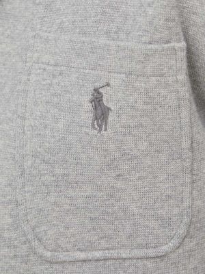 Kardigan bawełniany Polo Ralph Lauren szary
