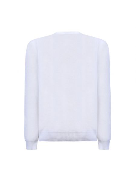 Sweter bawełniany Roberto Collina biały