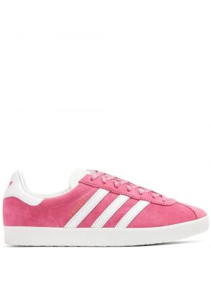 Sneakerși din piele de căprioară Adidas Gazelle roz