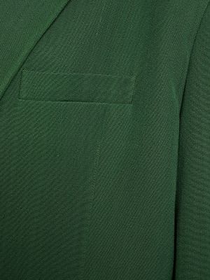 Giacca di seta Jacquemus verde