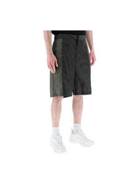 Pantalones cortos de nailon Moncler verde
