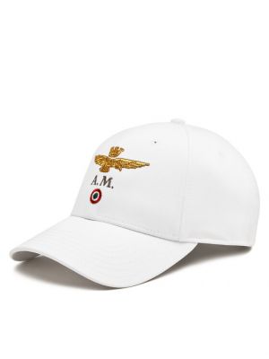 Cappello con visiera Aeronautica Militare bianco