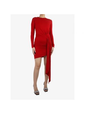 Vestido de viscosa Alexandre Vauthier Pre-owned rojo