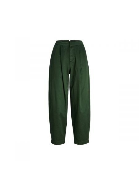 Spodnie relaxed fit Jjxx zielone