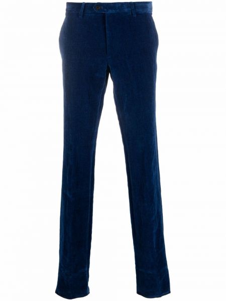Pantalones slim fit Etro azul