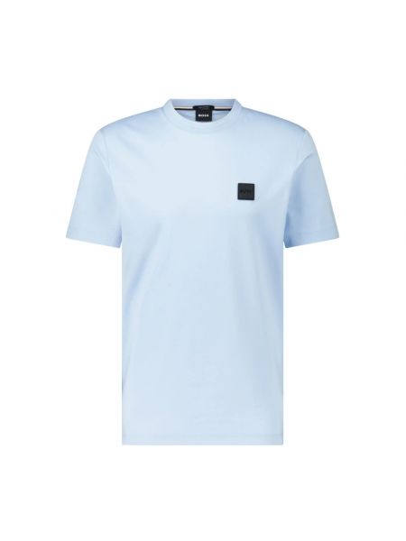 T-shirt aus baumwoll Hugo Boss blau
