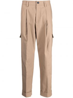 Pantalon cargo avec poches Kiton marron
