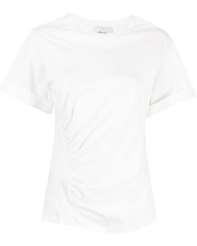 Camiseta con volantes 3.1 Phillip Lim blanco