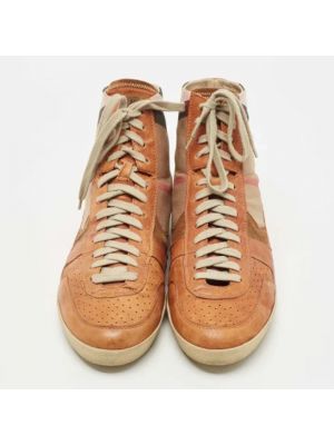 Sneakersy Burberry Vintage beżowe