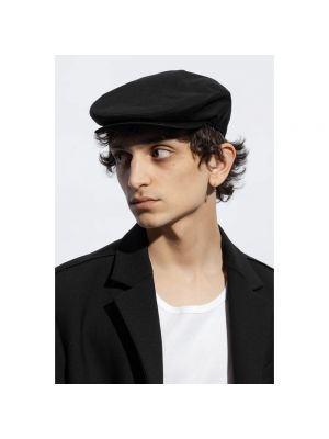 Gorra de algodón Dolce & Gabbana negro