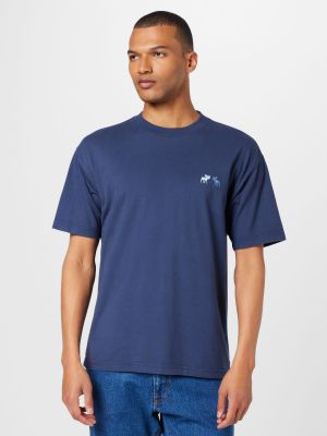 T-shirt Abercrombie & Fitch blu