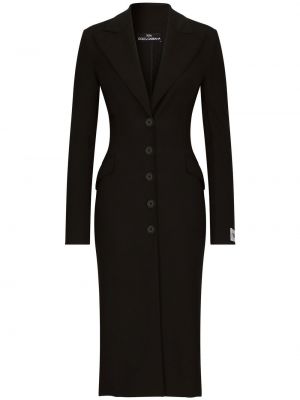 Obleka Dolce & Gabbana črna