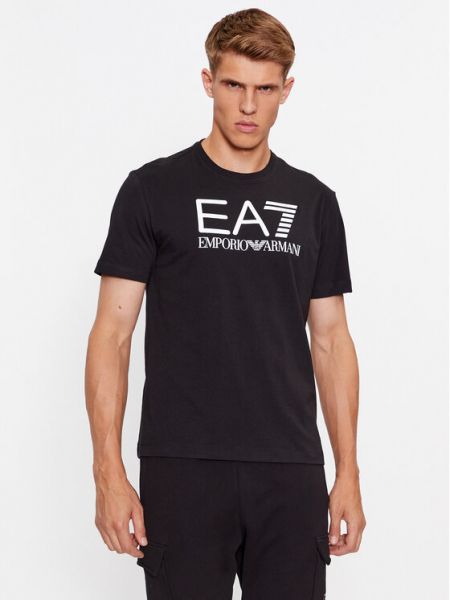 Тениска Ea7 Emporio Armani черно