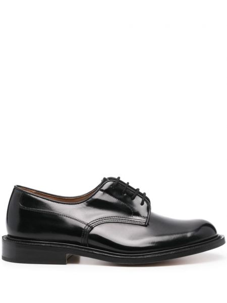 Leder derby schuhe Tricker's schwarz