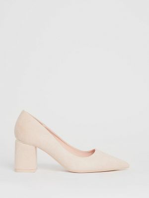 Туфли на каблуке с острым носком Dorothy Perkins розовые