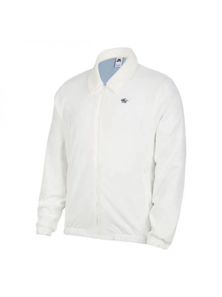 Куртка с вышивкой Nike белая