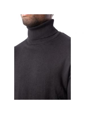 Jersey cuello alto con cuello alto de tela jersey Jack & Jones negro