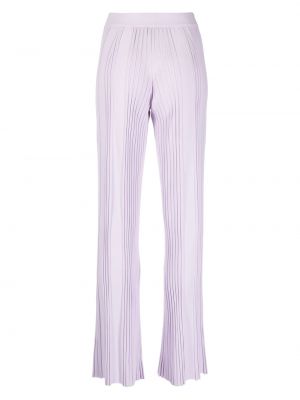 Pantalon droit plissé Mrz violet