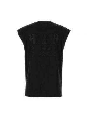 Camiseta de algodón Vtmnts negro