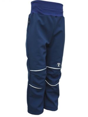 Reflexní softshellové kalhoty Kukadloo modré
