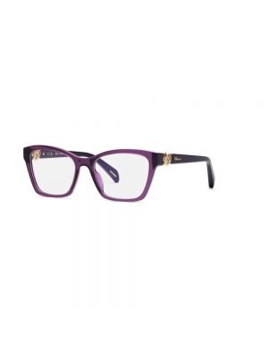 Okulary przeciwsłoneczne Chopard fioletowe