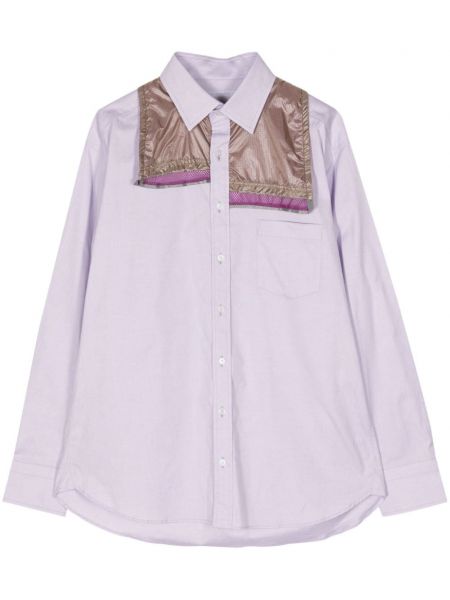 Hemd aus baumwoll Kolor lila