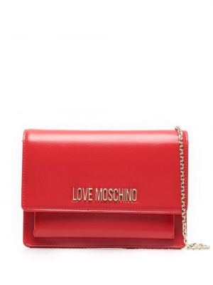 Crossbody väska Love Moschino röd