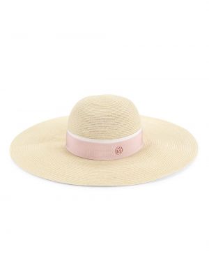 Натуральная соломенная шляпа Blanche Maison Michel розовый