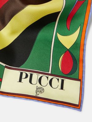 Echarpe en soie Pucci