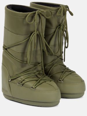 Зимни обувки за сняг Moon Boot зелено