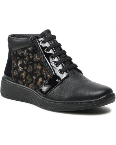 Členkové topánky Comfortabel čierna