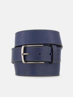 Cinturón de cuero Emidio Tucci azul