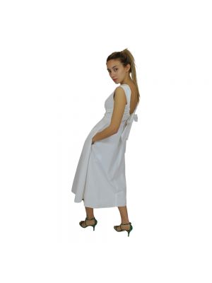 Sukienka z otwartymi plecami Aspesi biała