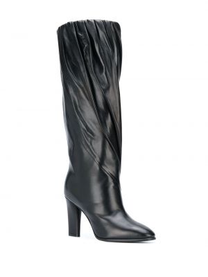 Botas plisados Givenchy negro