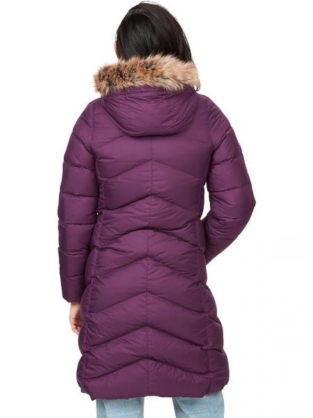 Пальто Marmot фиолетовое