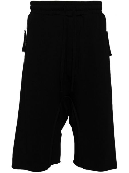 Bavlnené šortky Thom Krom čierna